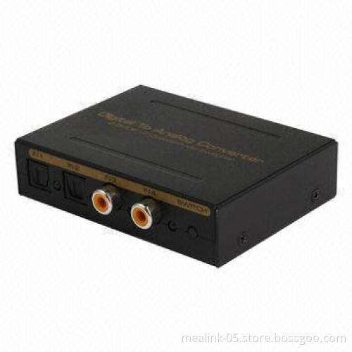 Digital to Analog Converter, 2 SPDIF + 2 Coaxial Audio